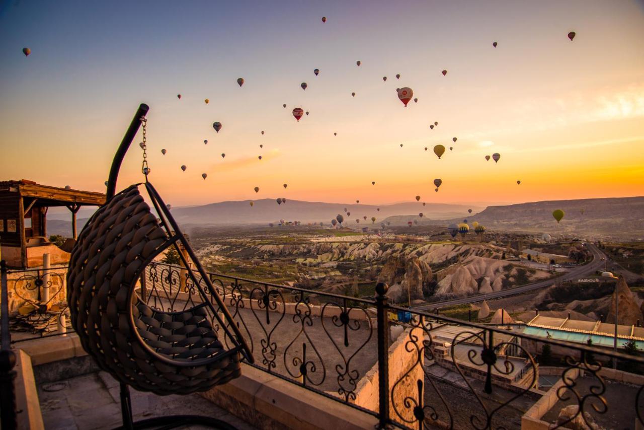 Simera In Cappadocia - Special Class - Best View Rooftop Üchisar Bagian luar foto