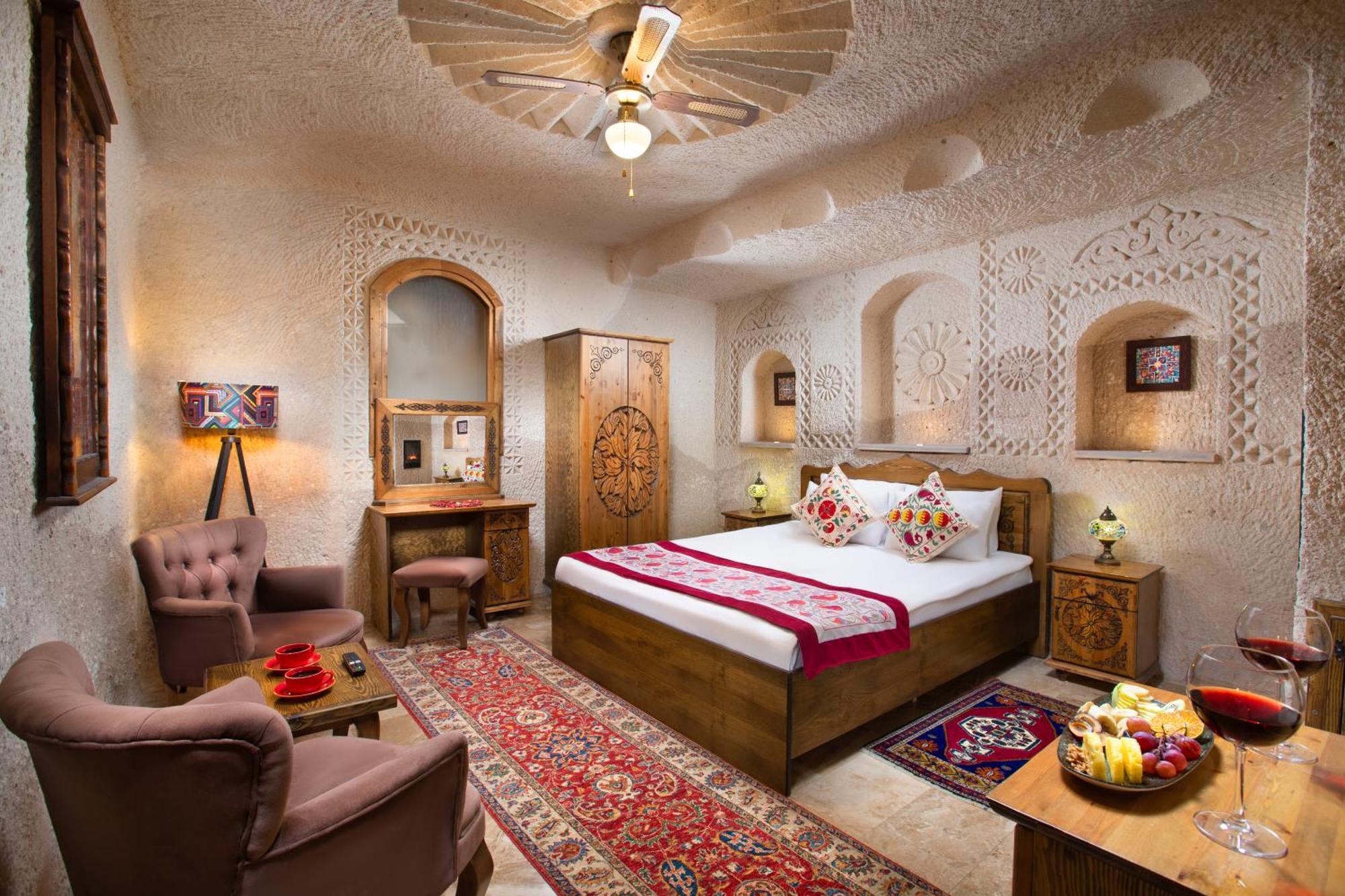 Simera In Cappadocia - Special Class - Best View Rooftop Üchisar Bagian luar foto
