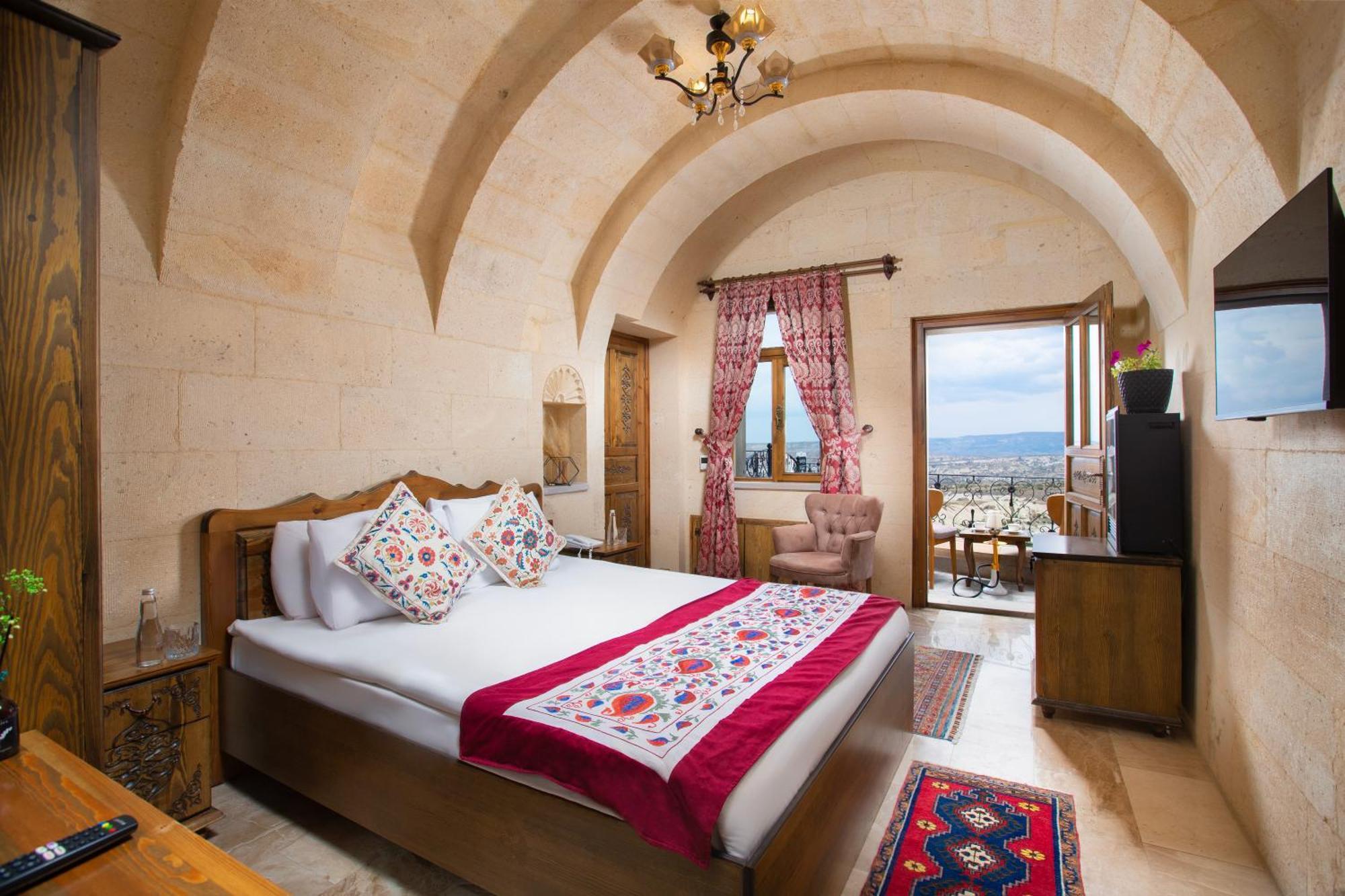 Simera In Cappadocia - Special Class - Best View Rooftop Üchisar Bagian luar foto