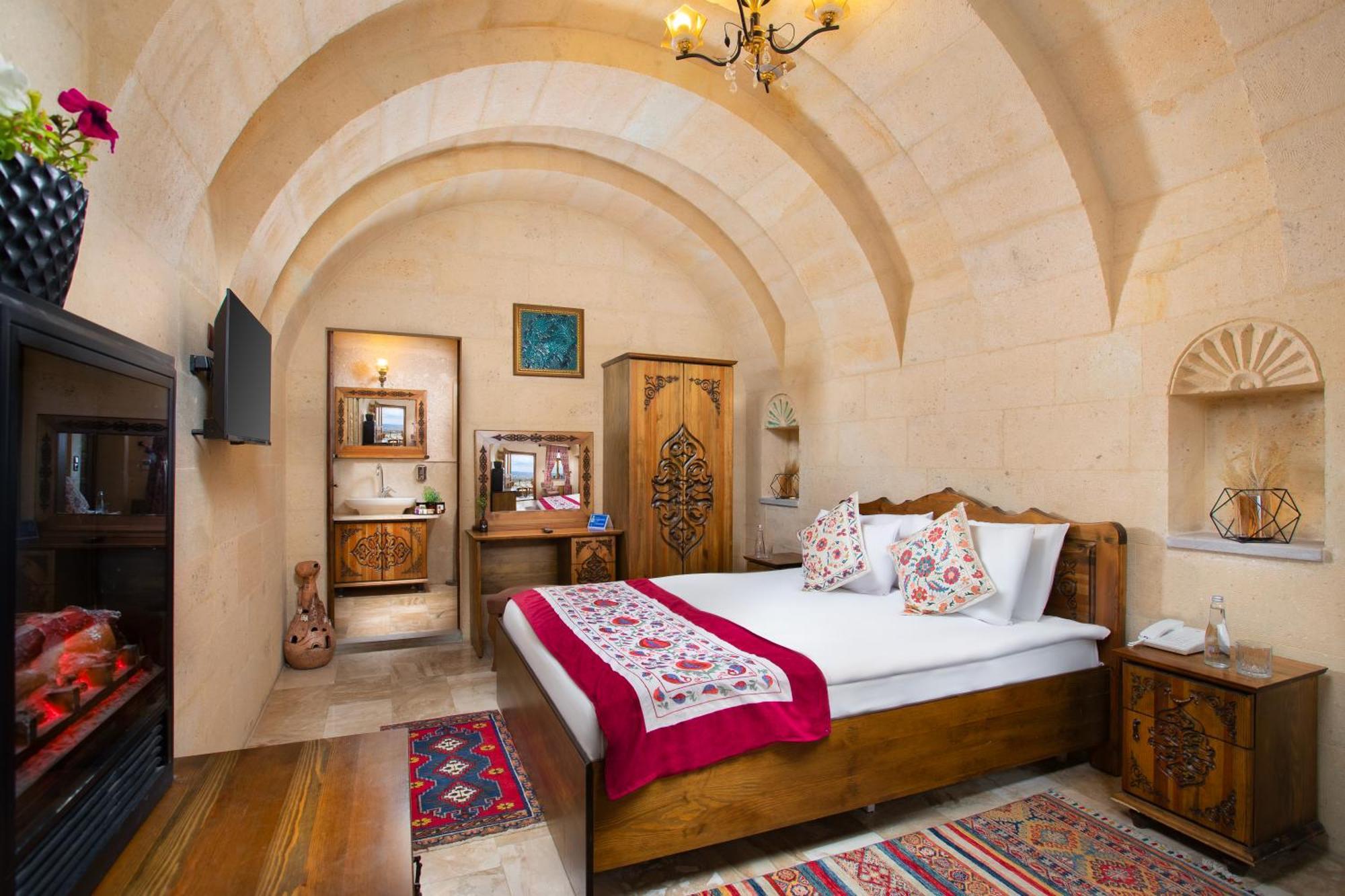 Simera In Cappadocia - Special Class - Best View Rooftop Üchisar Bagian luar foto