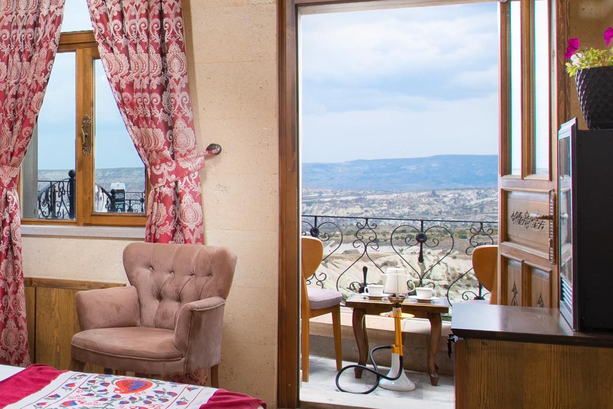 Simera In Cappadocia - Special Class - Best View Rooftop Üchisar Bagian luar foto