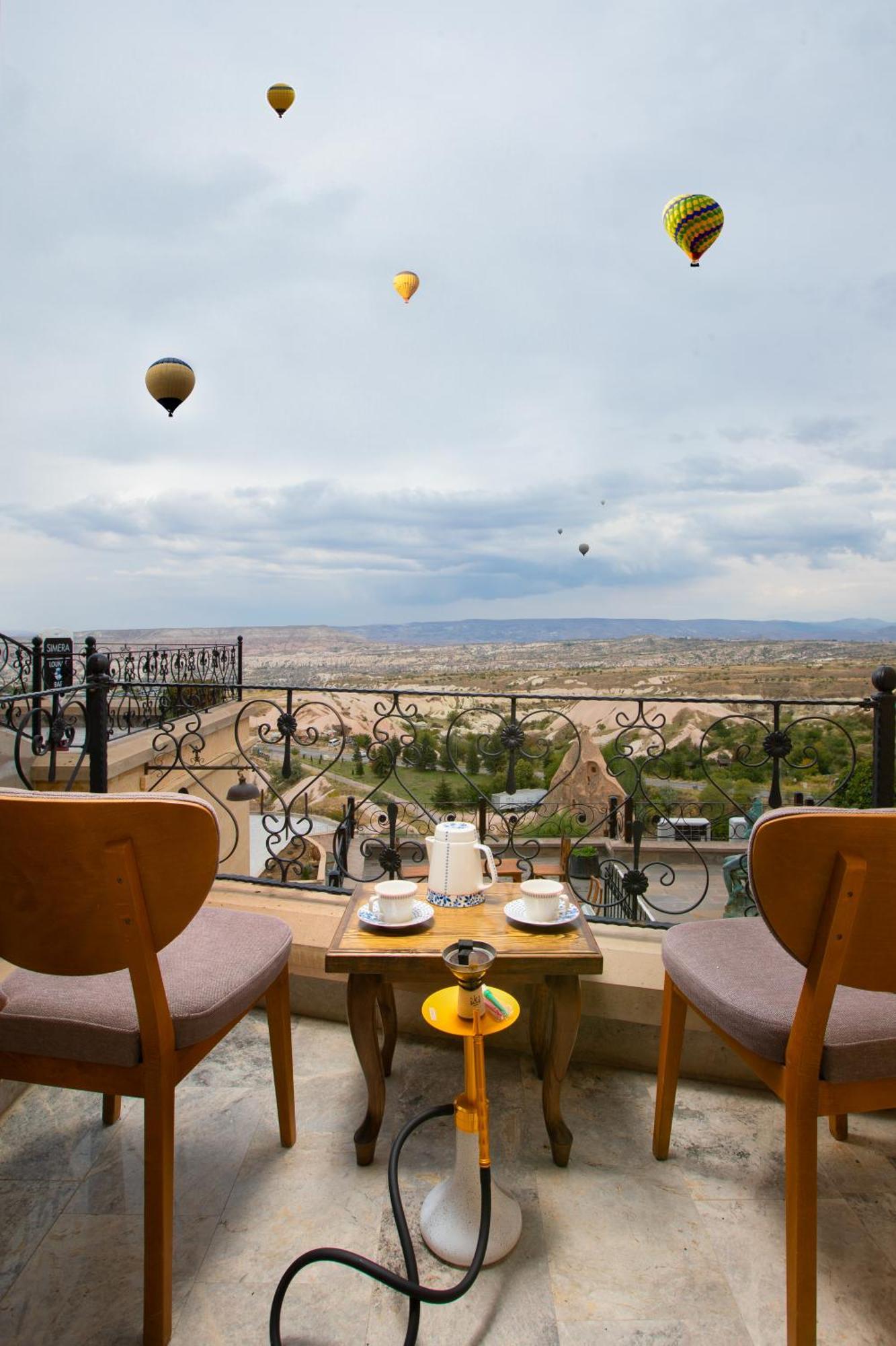 Simera In Cappadocia - Special Class - Best View Rooftop Üchisar Bagian luar foto